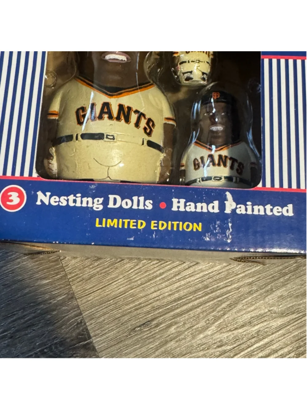 Barry Bonds Stackable Stars Coopersburg Sports Mbl Giants Nesting Dolls Toy